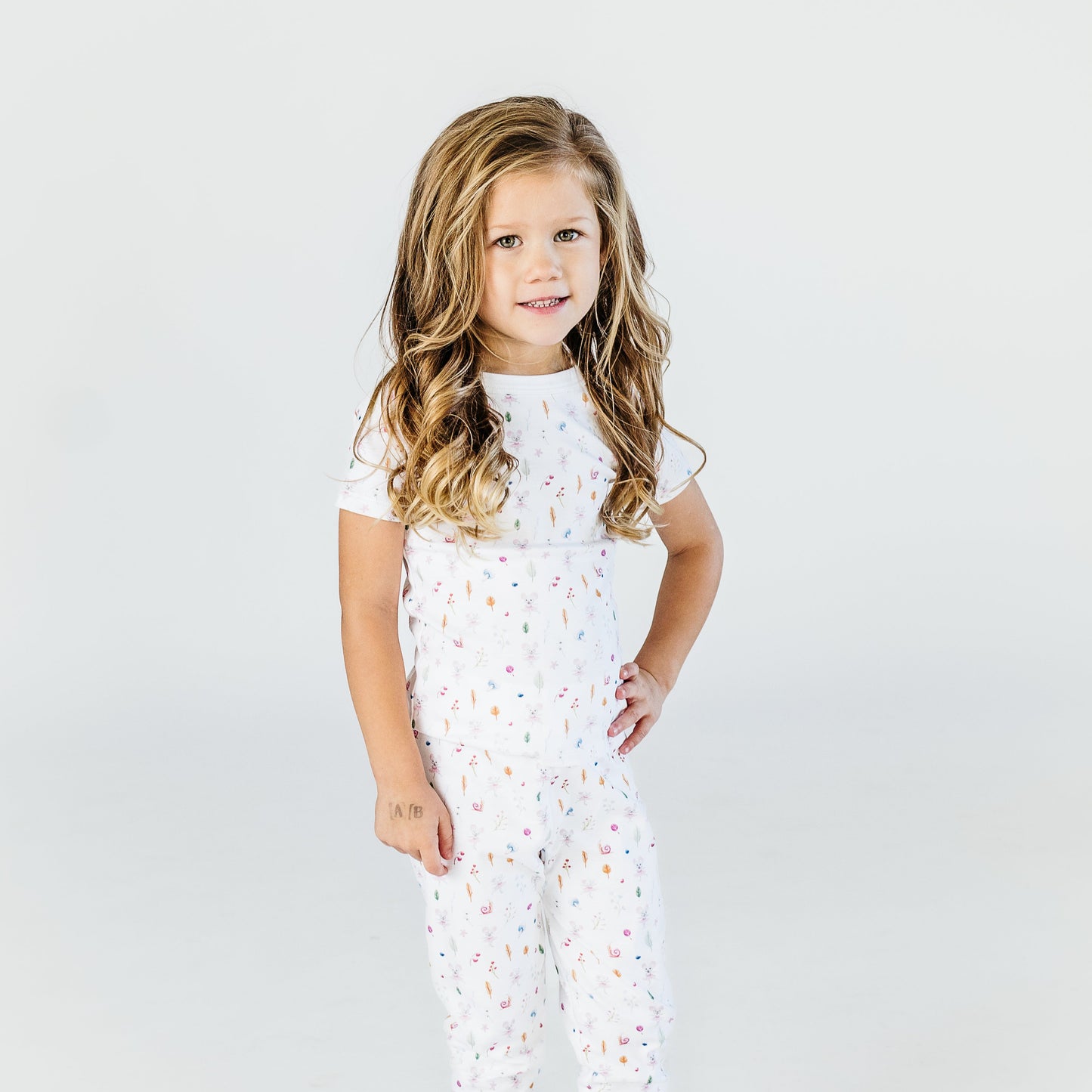 Chloe Short Sleeve and Pants Pajama Set