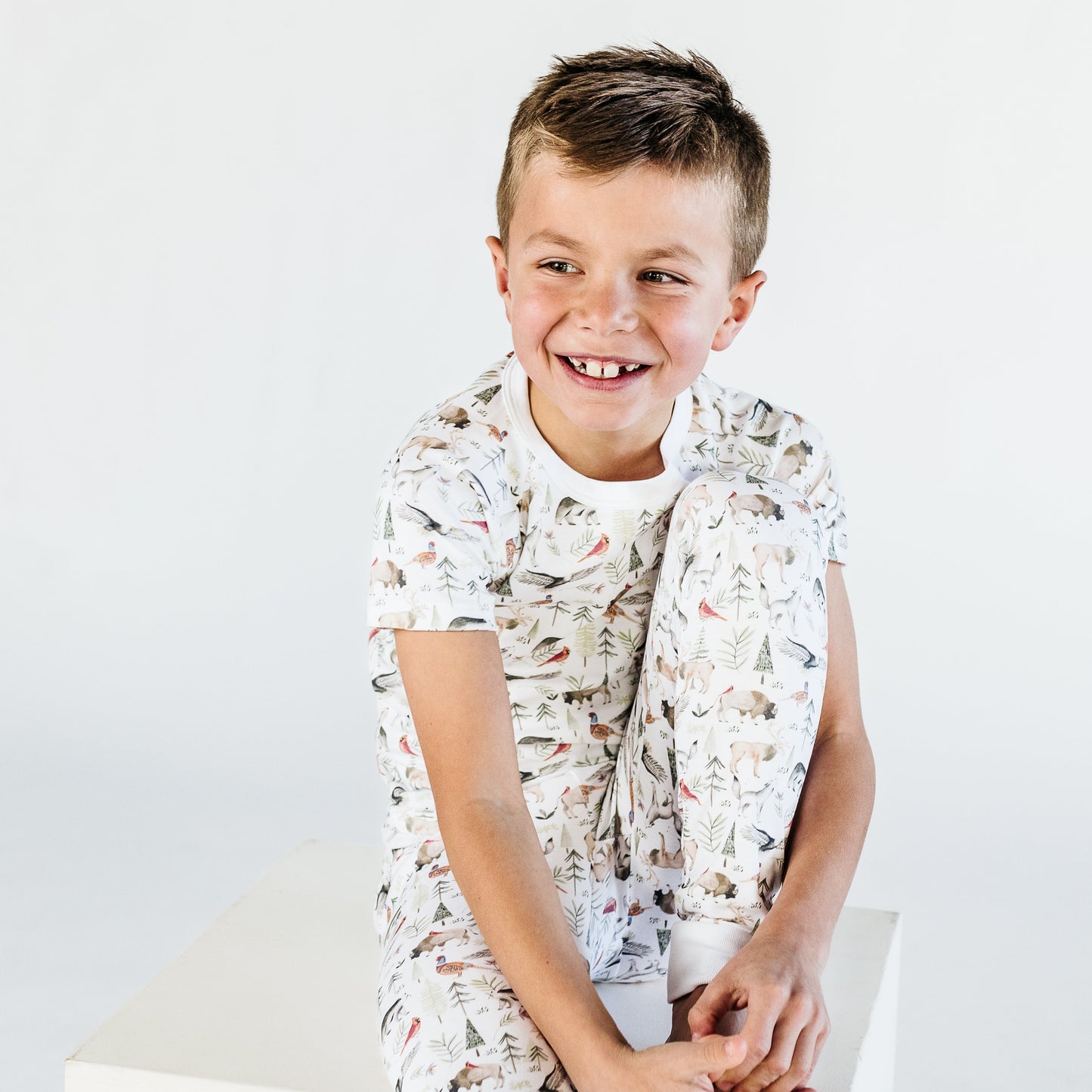 The Midwest Short Sleeve and Pants Pajama Set