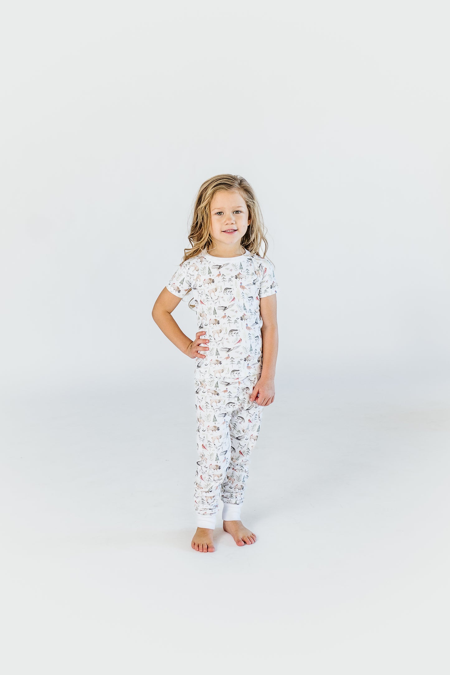 The Midwest Short Sleeve and Pants Pajama Set