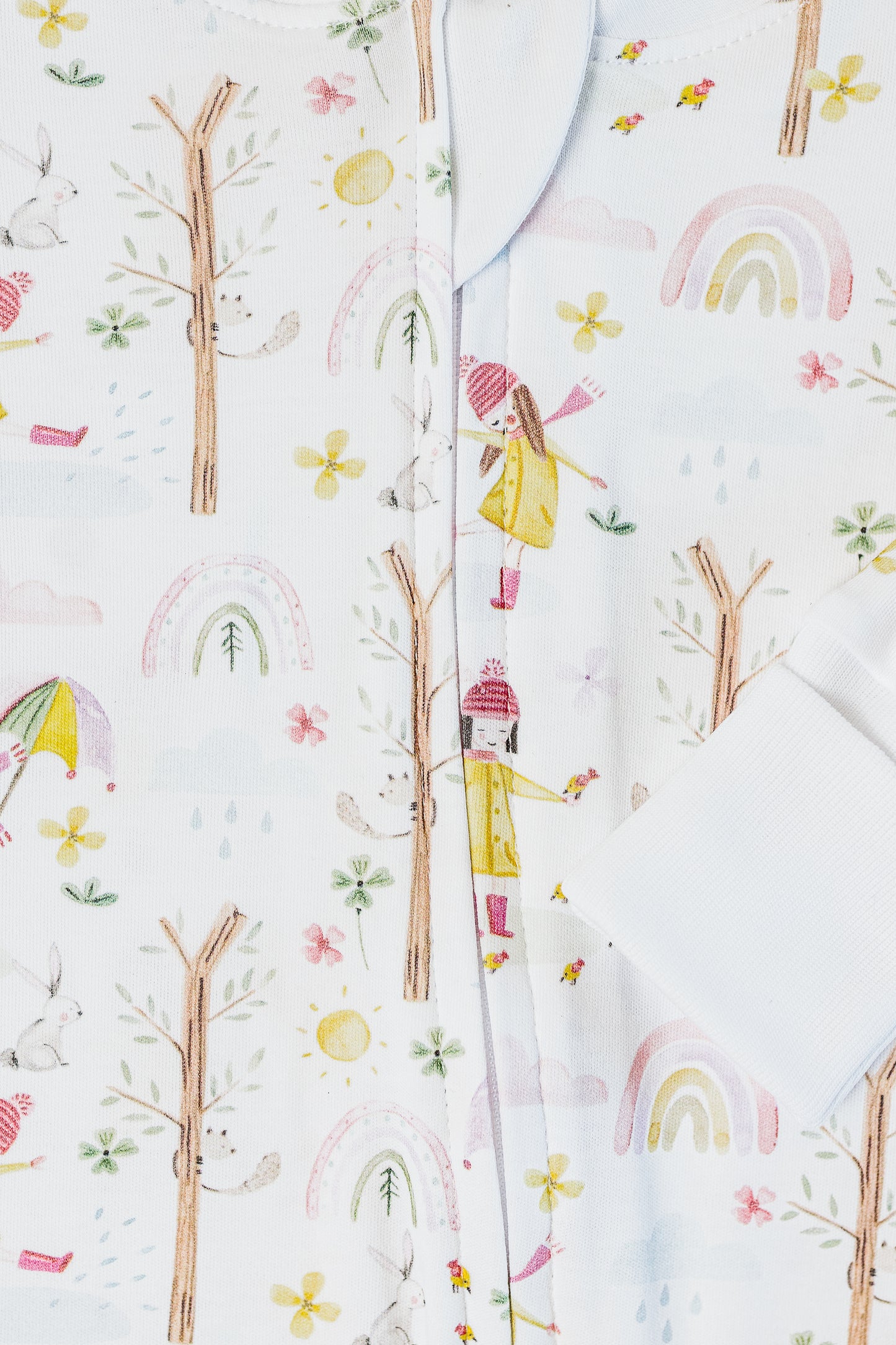 Puddles Short Sleeve and Shorts Pajama Set