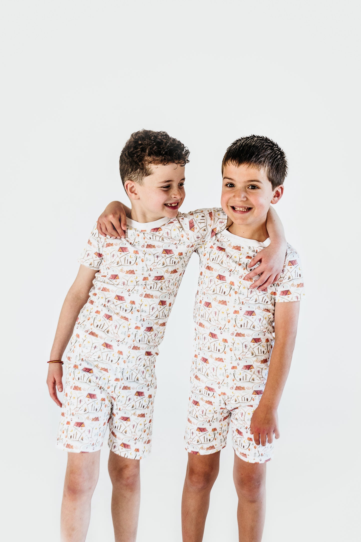 Campfire Short Sleeve and Shorts Pajama Set