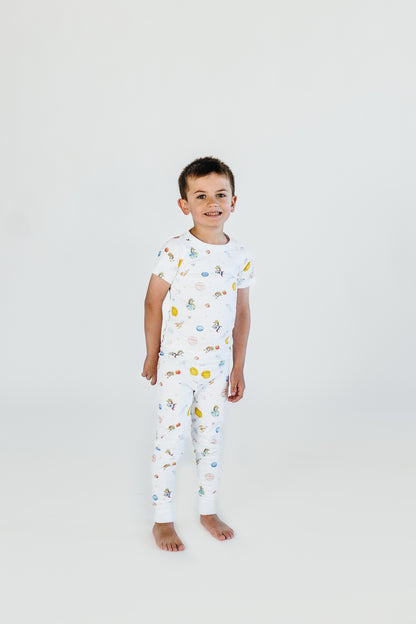 Elvis Short Sleeve and Pants Pajama Set