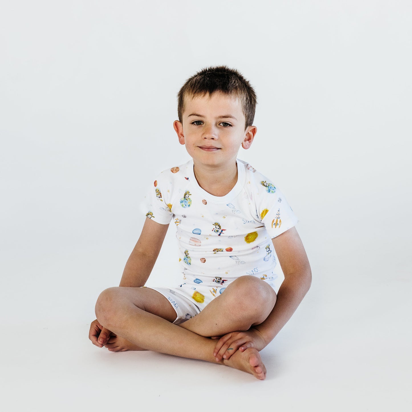 Elvis Short Sleeve and Shorts Pajama Set