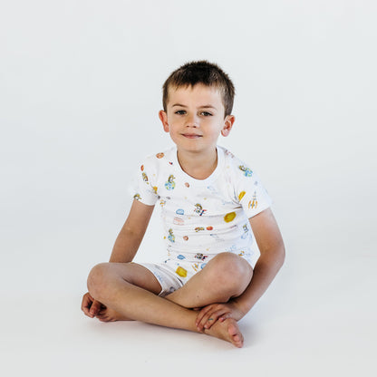 Elvis Short Sleeve and Shorts Pajama Set
