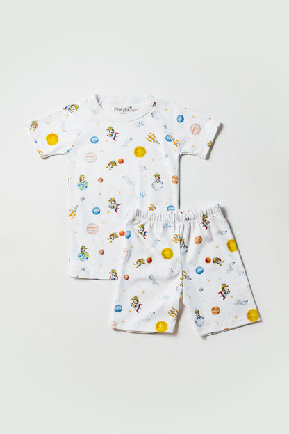 Elvis Short Sleeve and Shorts Pajama Set