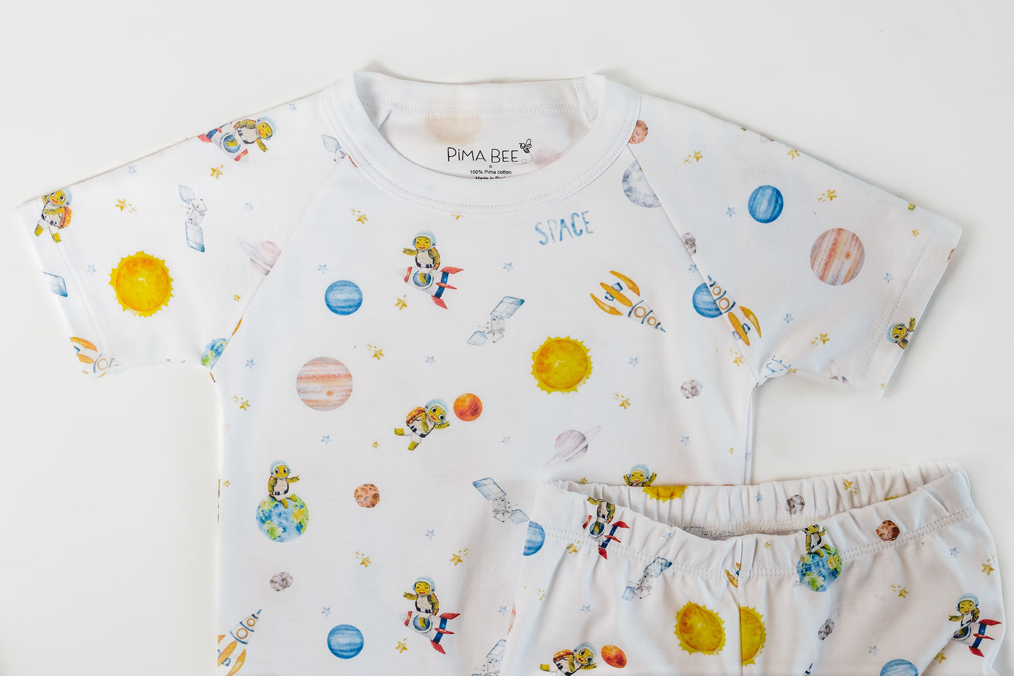 Elvis Short Sleeve and Shorts Pajama Set