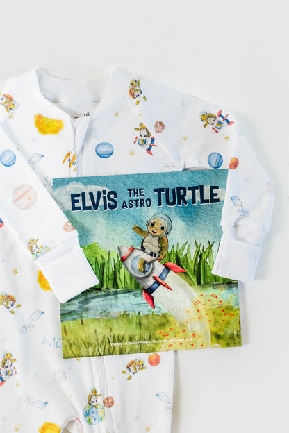 Elvis the Astro Turtle Book and Zippy