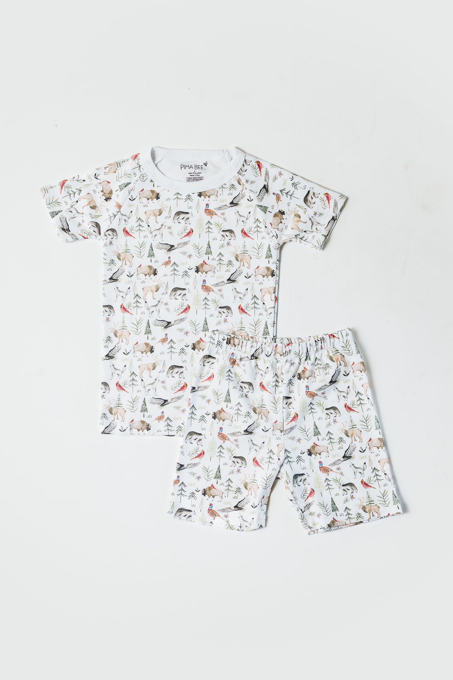 The Midwest Short Sleeve and Shorts Pajama Set