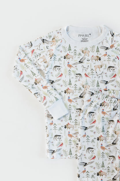 The Midwest Long Sleeve and Pants Pajama Set