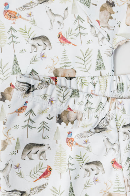 The Midwest Short Sleeve and Pants Pajama Set