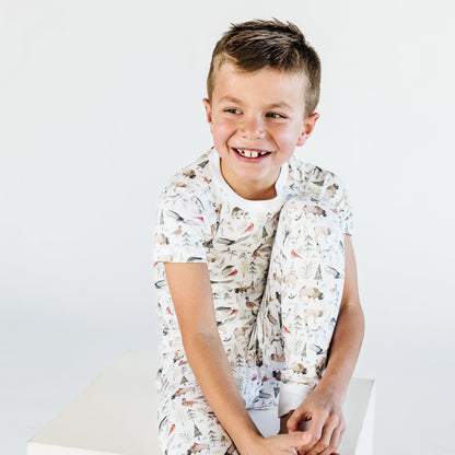 The Midwest Short Sleeve and Pants Pajama Set