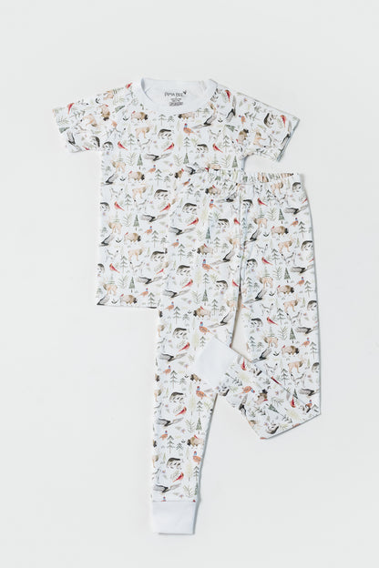 The Midwest Short Sleeve and Pants Pajama Set