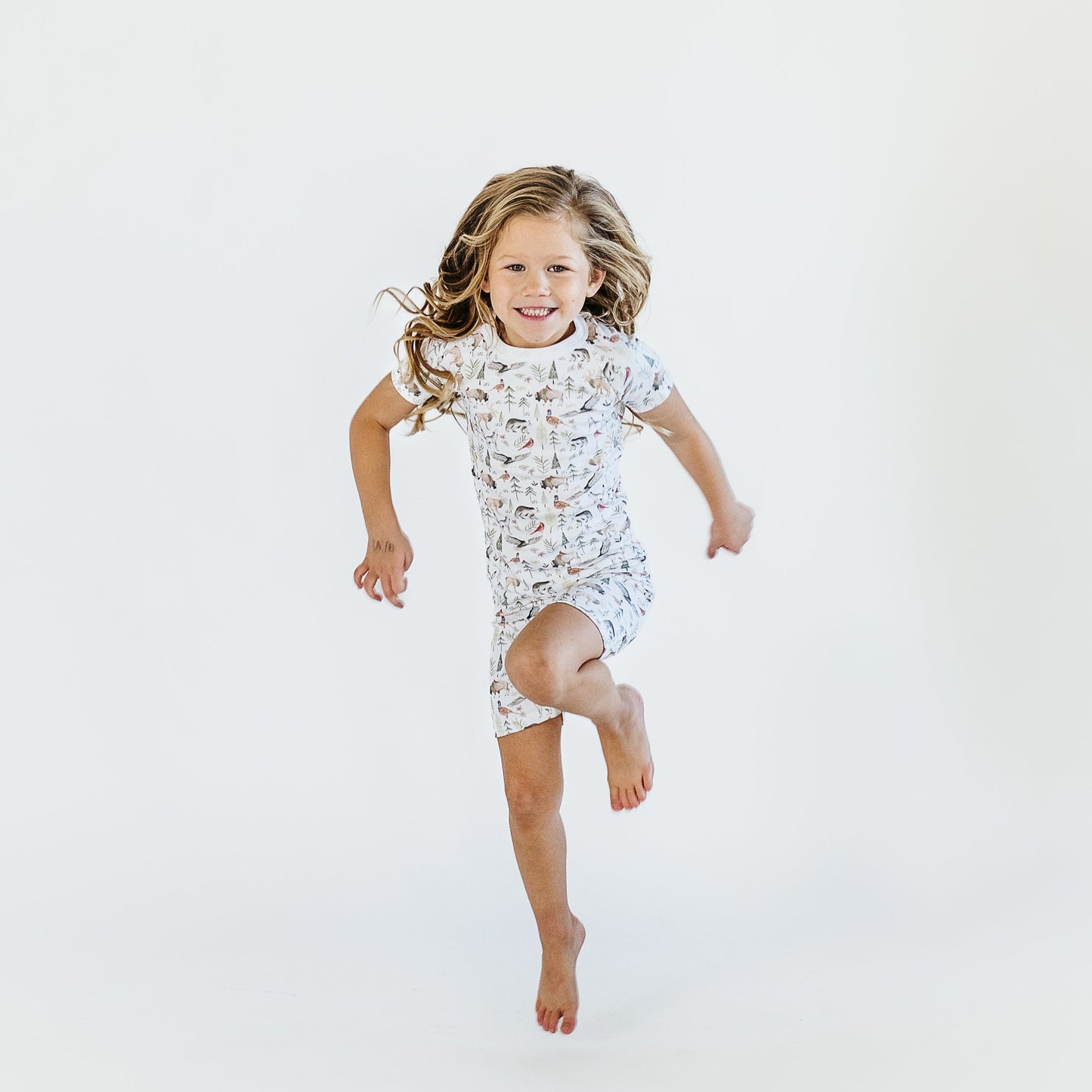 The Midwest Short Sleeve and Shorts Pajama Set