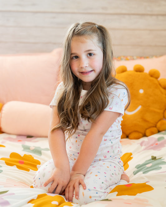 Chloe Short Sleeve and Pants Pajama Set