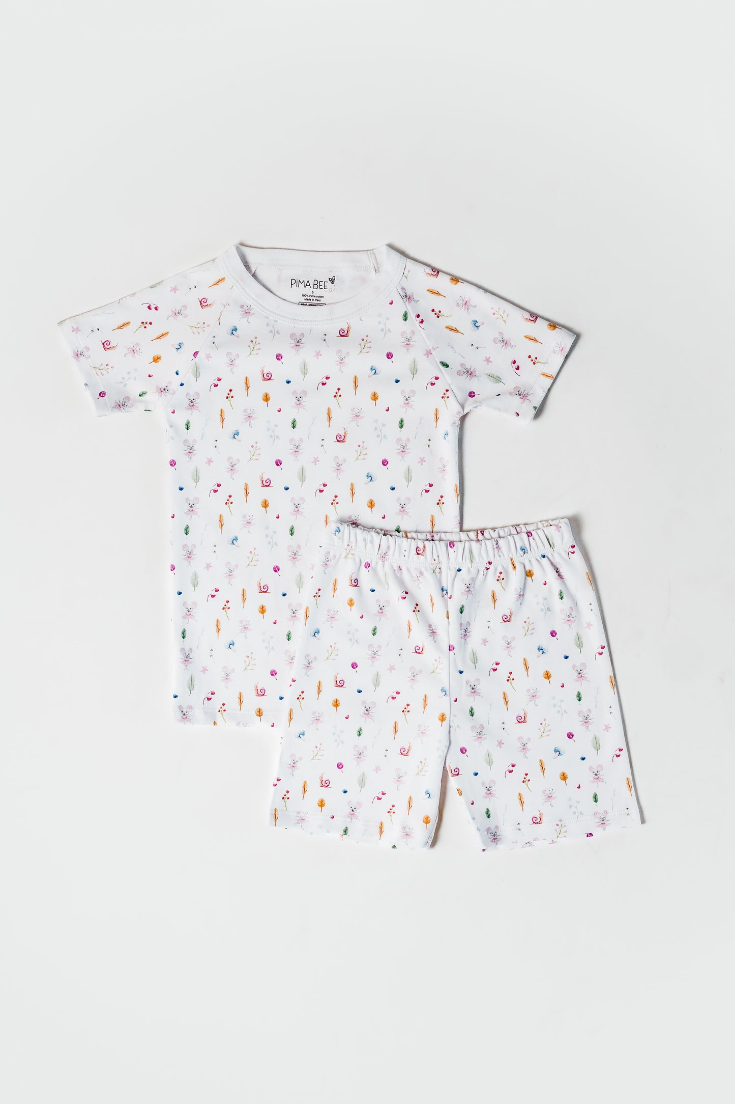 Chloe Short Sleeve and Shorts Pajama Set