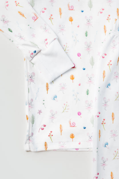 Chloe Short Sleeve and Pants Pajama Set