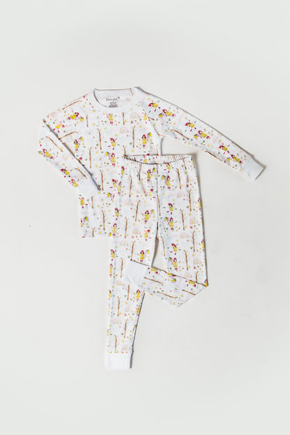 Puddles Long Sleeve and Pants Pajama Set
